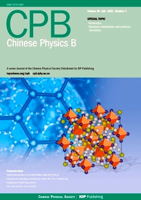 Chinese Physics B雜志封面